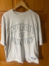 Vintage Russell Athletic USA made University Of Kentucky t shirt gray