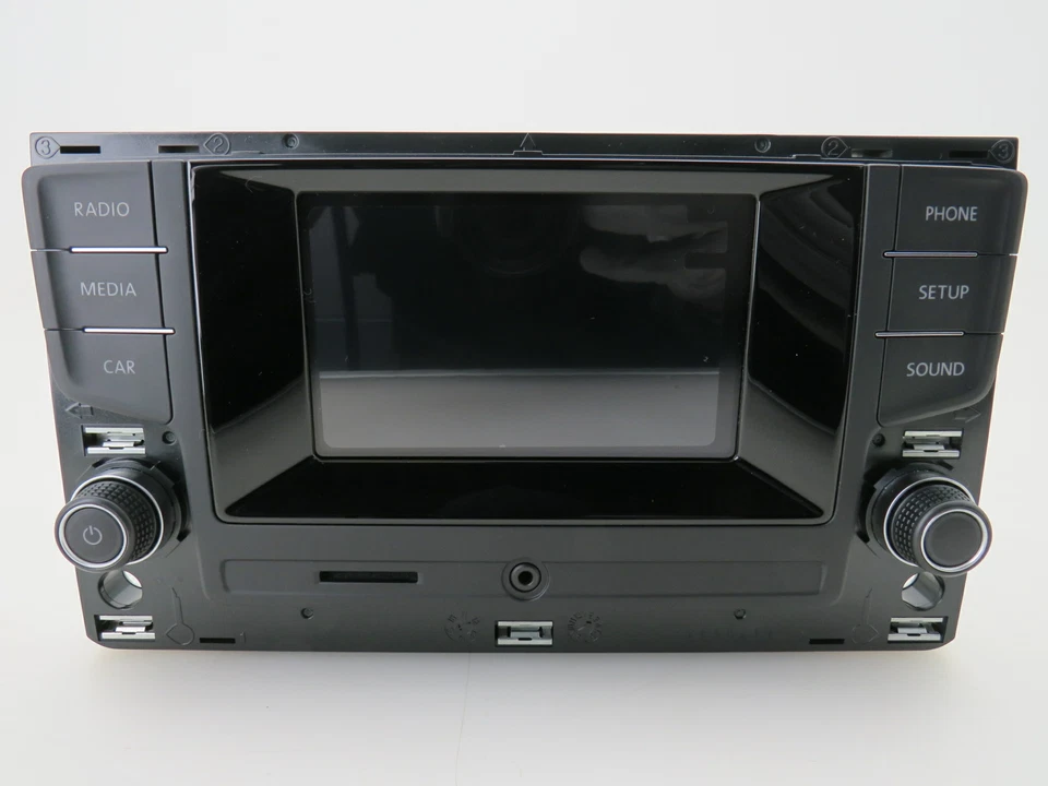 5G0035888B Anzeige- und Bedieneinheit mit Touch-Screen 5" SD Radio VW Golf 7 - Bild 2 von 3