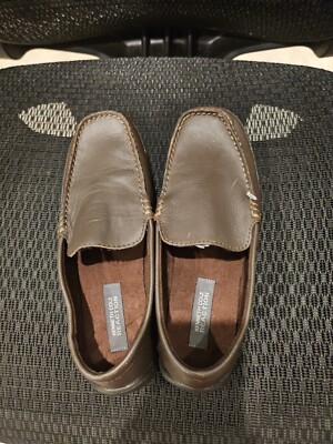 Kenneth Cole Reaction Dark Brown Slip-On Loafers s-l400.jpg main image 2