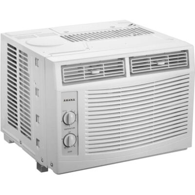 Amana AMAP050CW 5,000BTU 115V Window-Mounted Air Conditioner and Dehumidifier AC