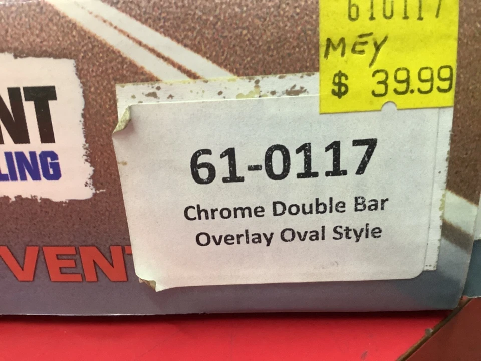 Paramount Restyling Fender Vent 61-0119 Pair - Chrome - Image 3 of 3