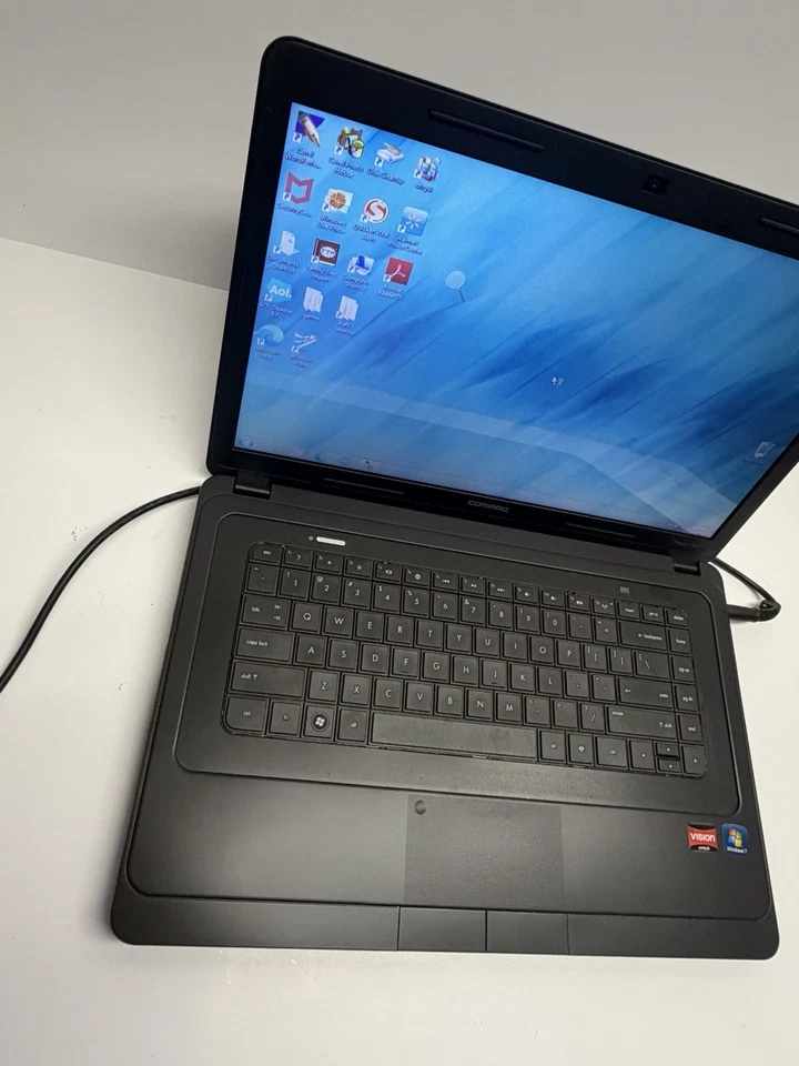 "Laptop Compaq Presario CQ57 15,6"" AMD C-50 1GH 2 GB 217 GB HDD Windows 7" Foto 3 de 4