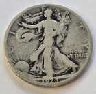 1923-S Walking Liberty Silver Half Dollar 50c - "Good Coin" -