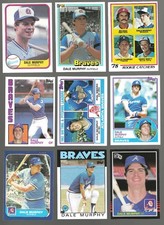 Dale Murphy Rookie / Early Career Card Lot – Pack Fresh From Recent Live Rip