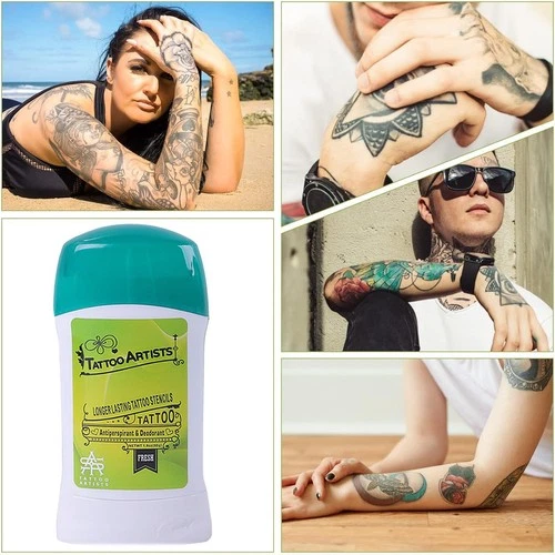 proamate Tattoo Transfer Cream Gel 1PCS Stencil image 3