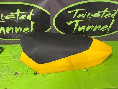 2009 Skidoo Summit X 800r Seat XP Black & Yellow  2008 2010 2011 2012 MXZ