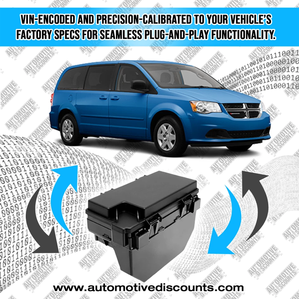 Caja de fusibles 15-20 Dodge Grand Caravan TIPM remanufacturada 68239606AA PLUG & PLAY Foto 4 de 4