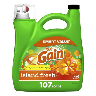 #ad #ad Liquid Laundry Detergent Island Fresh Scent 154 fl oz 107 Loads $19.13