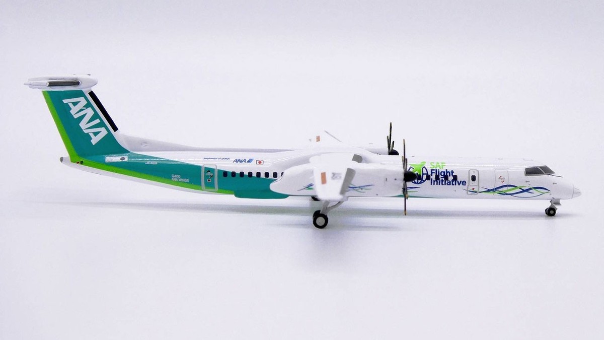 航空機・ヘリコプター ANA Dash8-Q400 JA461A eco Green ANA Wings Dash 8 Q400 JA461A Future Promise JC Wings SA4AKX037