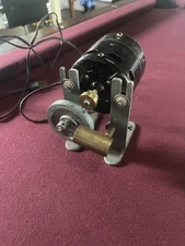 Antique The Marvel Airflow Electric Aquarium Air Pump Piston Model B Works