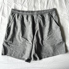 Mens Lululemon Pace Breaker Linerless Short 7" Size XL in Grey