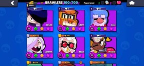 70K TROPHY/ 62 Max Brawler/50Hyper/ 100/100Brawler/7LEG/8Mithic/82 Epic/Starshel