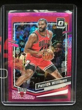 2023-24 Panini Donruss Optic Pink Hyper Prizm Patrick Williams 176 Chicago Bulls