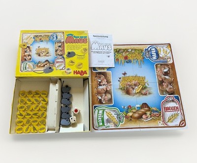 HABA Bauer Klaus Und Die Maus Spiel komplett vollständig Vintage alt