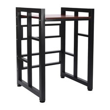 Over Washer Dryer Storage Shelf Wood Heavy Duty Laundry Room Organization