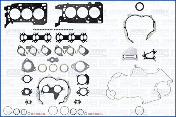 Dichtungsvollsatz Motor Ajusa 50435200 FüR Nissan Navara NP300 D40 Pathfinder 3-image