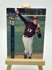 Classic Games 1992 Four Sport Draft Pick Derek Jeter #231 Kalamazoo Baseball