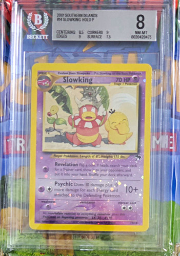 Slowking graded BGS 8 for sale on eBay