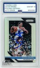 Julius Erving 2018-19 Panini Prizm Silver Autograph Card #95 PSA/DNA 10