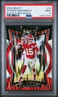 2024 PANINI SELECT BLACK & RED SHOCK #33 PATRICK MAHOMES II PSA 9