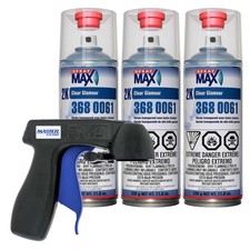 Spraymax 2k Glamour High Gloss Clearcoat 3 Pack With Spray Can Trigger Handle Spraymax 2k Glamour High Gloss Clearcoat 3 Pack With Spray Can Trigger Handle
