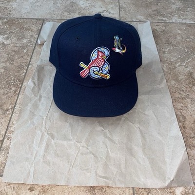 7 1/2 springfield cardinals copa navy blue custom icy blue bottom fitted hat