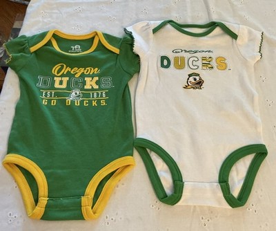 Oregon Ducks Baby One piece Set 3/6 Month