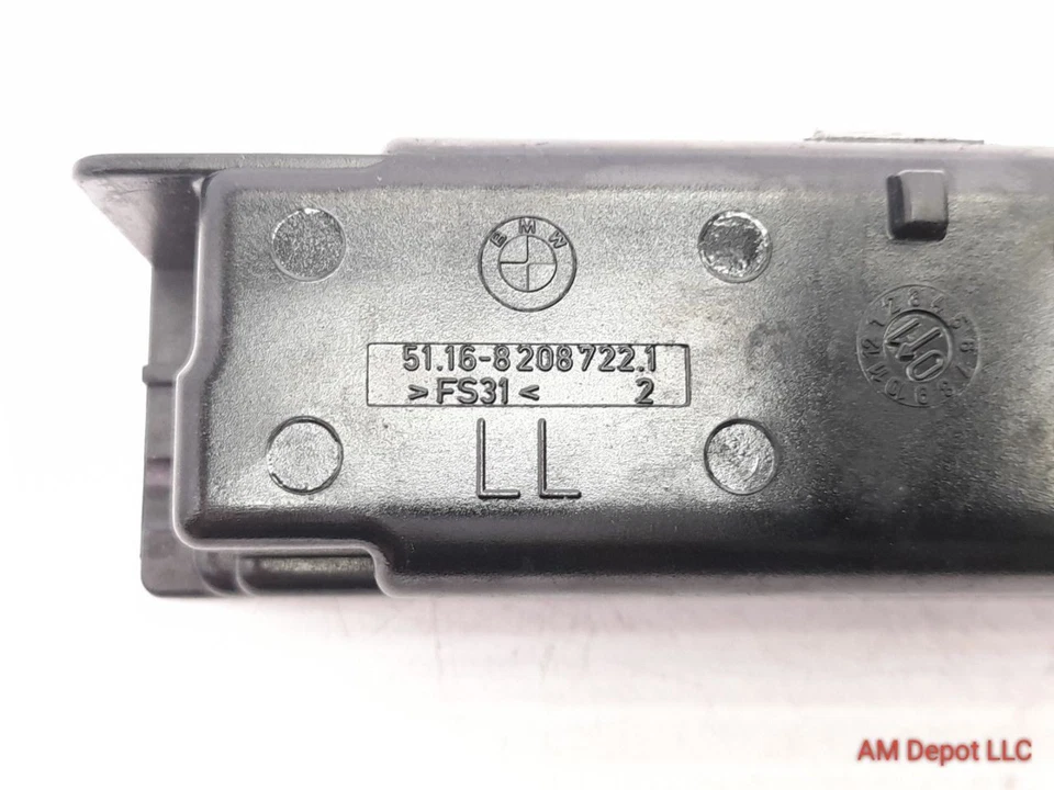 2002 BMW 330ci 325ci 325i 330i E46 inserção de cinzeiro dianteiro 51168208722 - Imagem 3 de 3