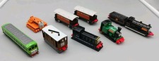 Lot of 8 Vintage Thomas  Friends Railway Ertl Trains Cars Die Cast Peter Sam