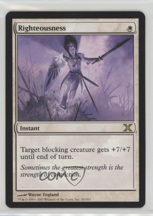 Righteousness Magic: 10th Edition #36 2007
