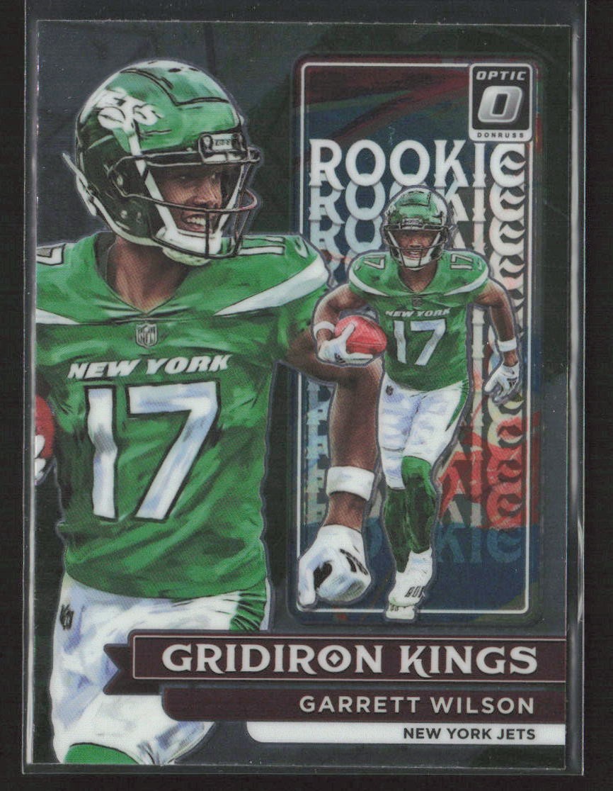 Garrett Wilson 2022 Donruss Optic #RGK-5 Rookie Gridiron Kings