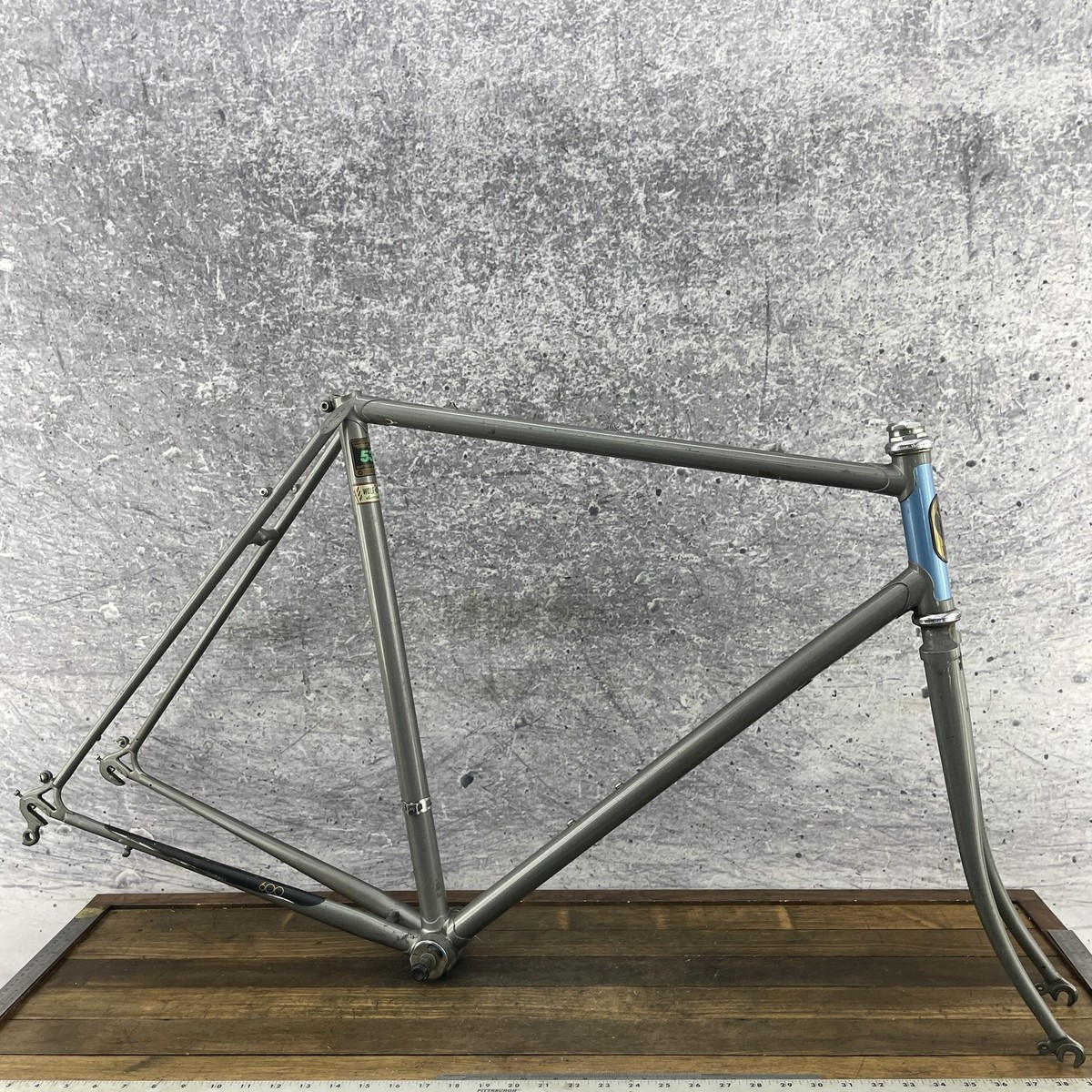 Vintage Trek Road Bike Frame 531 Reynolds Tubing 58cm Large Steel USA  Classic 80