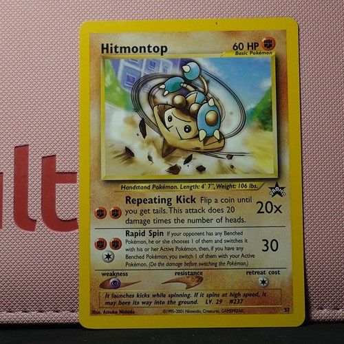 Hitmontop 37 Promo Wizards Black Star Promos Pokemon Lightly Played