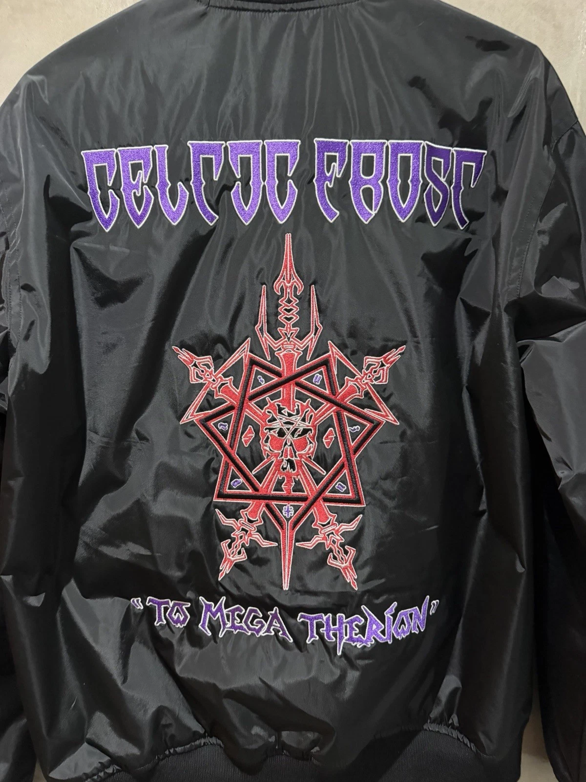 Celtic Frost - To Mega Therion Bomber Jacket - product detail image 8