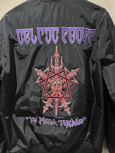 Celtic Frost - To Mega Therion Bomber Jacket image 8