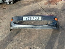 FORD FOCUS MK1 COMPLETE FRONT BUMPER BLACK BARE