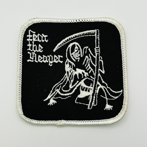 Patch à coudre Fear The Reaper - Faucheuse sinistre ! Gilet ou veste patch de qualité motard