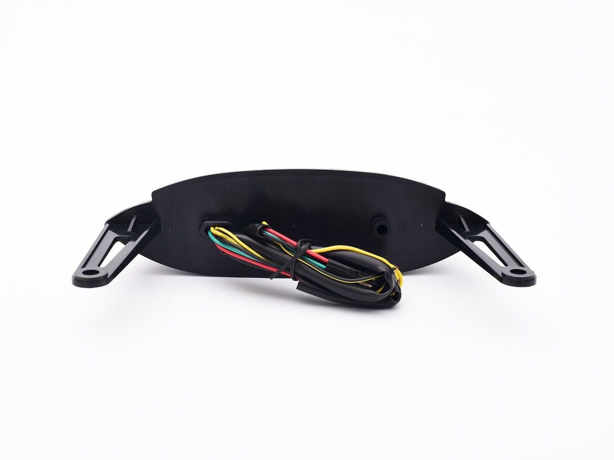 Bright2wheels LED Tail Light With Turn Signals For 07-12 CBR600RR – Smoke Lens, Above Exhaust Fit - View #5