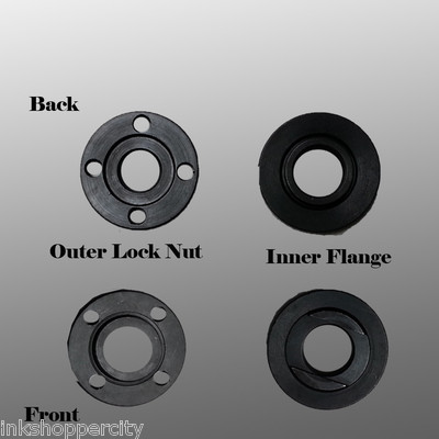 Angle Grinder Flange Nut Kit – Metal Lock Nuts For DeWalt, Milwaukee, Makita, Ryobi (4x4cm)