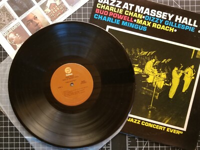 THE QUINTET Jazz At Massey Hall LP VG+ MINGUS Dizzy MAX Bud Powell
