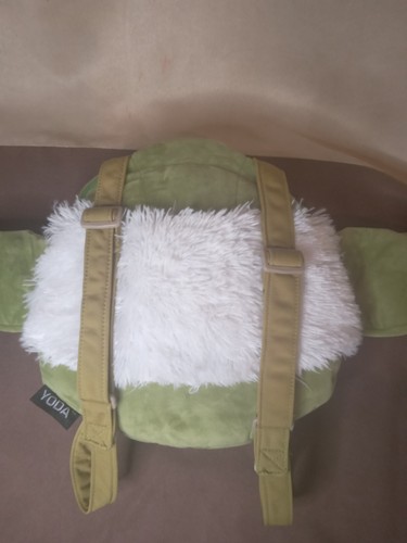 Disney Star Wars Yoda Child's Plush Backpack - Picture 3 of 6