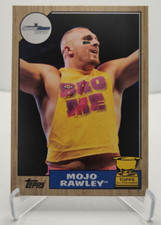 2017 Topps Heritage WWE Mojo Rawley #59 all star rookie cup RC wrestling card