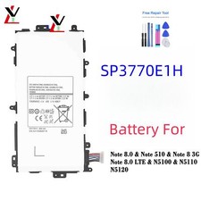Replacement Battery For Samsung Galaxy Note 8.0 GT-N5110 N5100 SP3770E1H 4600mAh