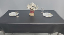 Vinyl Tablecloth with Flannel Backing, All Sizes, 42 Colors