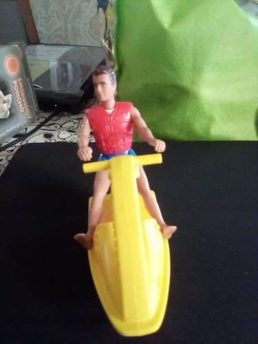 LIFEGUARD KEN w/ JET SKI 1994 McDonalds Happy Meal Barbie #5 Factory Sealed/NEW - Picture 2 of 4