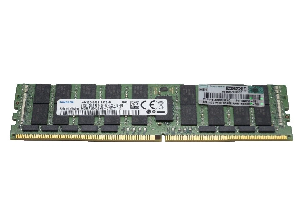 DDR4 SDRAM ECC Network Server Memory 1 Modules