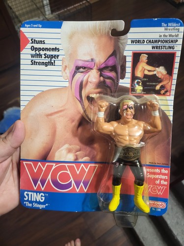 1990 WCW Galoob Series 1 Sting [With Black Tights]...