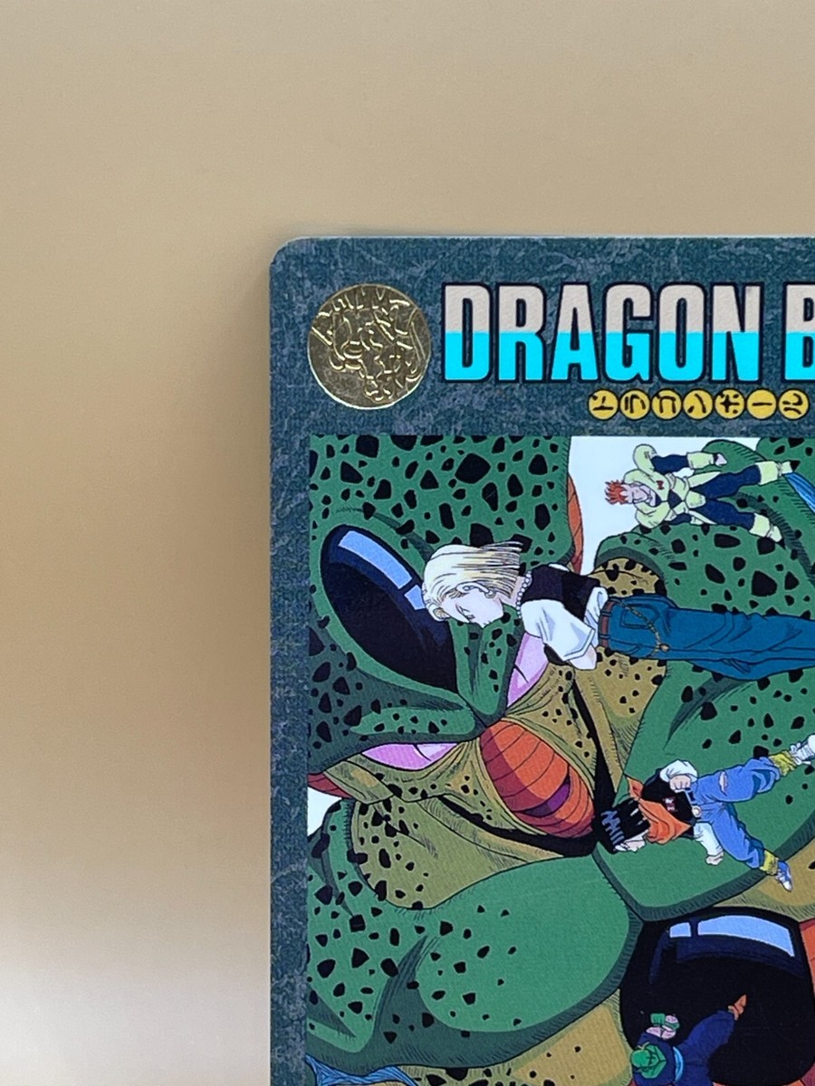 TCG CELL Card 1993 Dragon Ball Z Made in Japan Visual