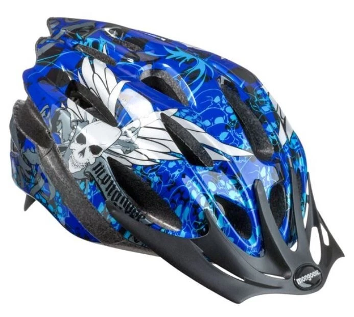Mongoose Skull Boys Dial-Tuned Bicycle Helmet Youth Ages 8+ Microshell New! - Image 2 of 4
