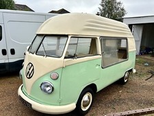 VW Splitscreen T1 Ice Cream Food Van Blank Canvas
